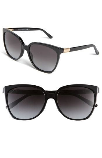 Womens black sunglasses